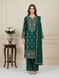 Zarminé Emerald Luxe – 3PC Embroidered Suit